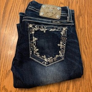 COPY - Miss Me jeans 25x35 dark wash boot cut